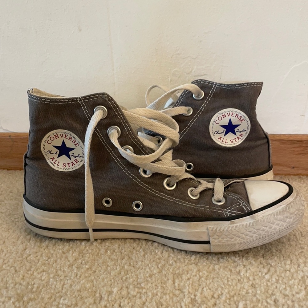 Grey Chuck Taylor Converse All Stars